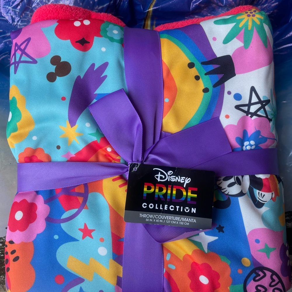 Disney Pride Collection Colorful Blanket